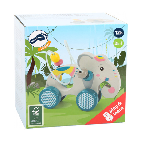 Elefante de Madera para Niños