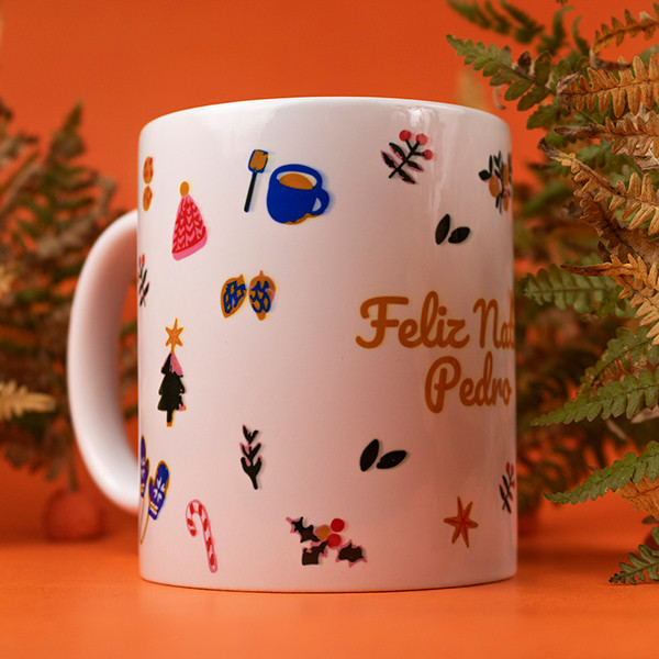 Mug personnalisable Joyeux Noël