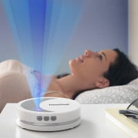 Máquina de Relaxamento com Luz e Som para Dormir Calmind