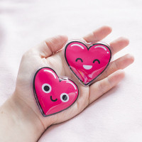 Chauffe-mains en forme de coeur