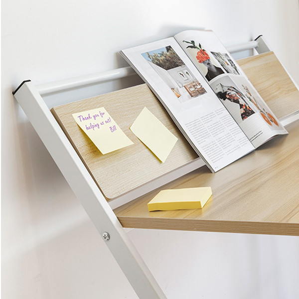Escritorio plegable con estante de mesa