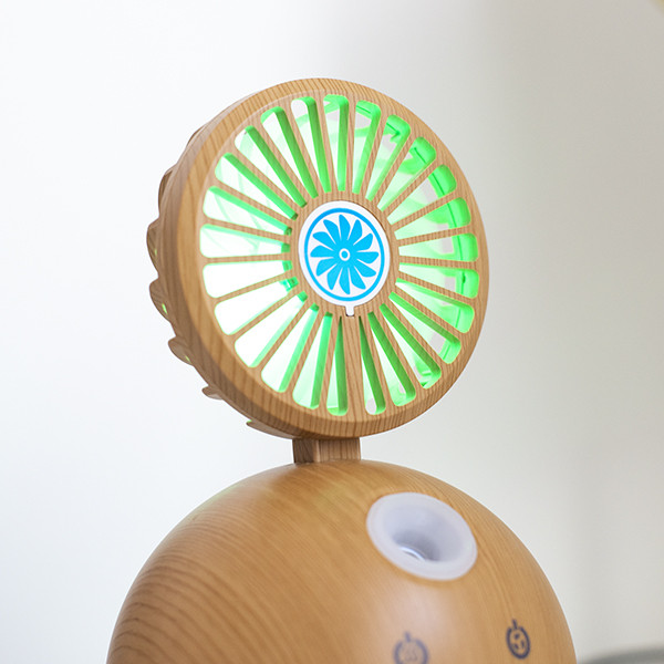 Humidifier and Aroma Diffuser with Fan