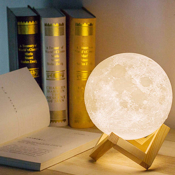 Mini Lune Lampe 3D