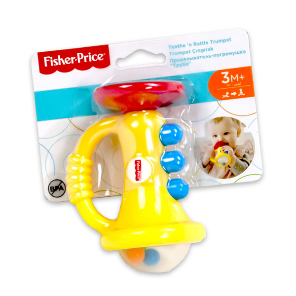 Mordedor Trompete Musical Fisher Price