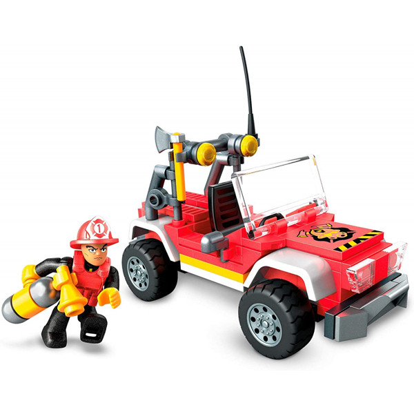 Blocos de Construção Fire Rescue Mega Construx Mattel 114 Peças