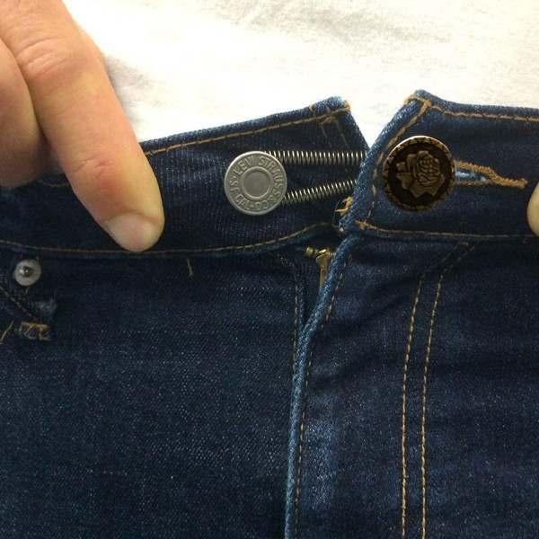 Botón de ajuste perfecto para pantalones Pack 6