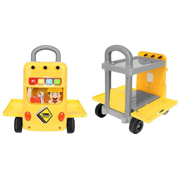 XL Trolley and Workshop with Tools for Kids