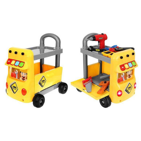 XL Trolley and Workshop with Tools for Kids