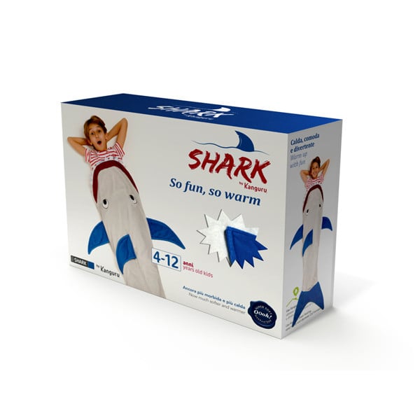 Couverture pour enfants Kanguru Shark
