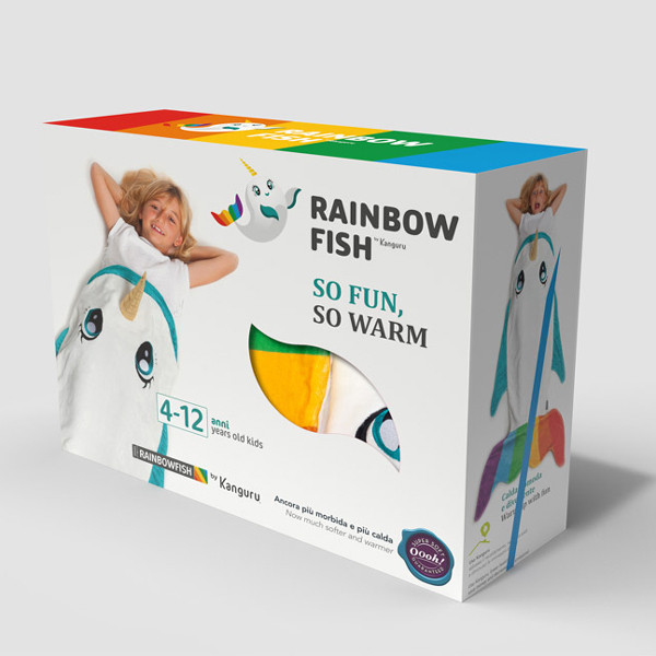 Kanguru Rainbowfish Kids Blanket