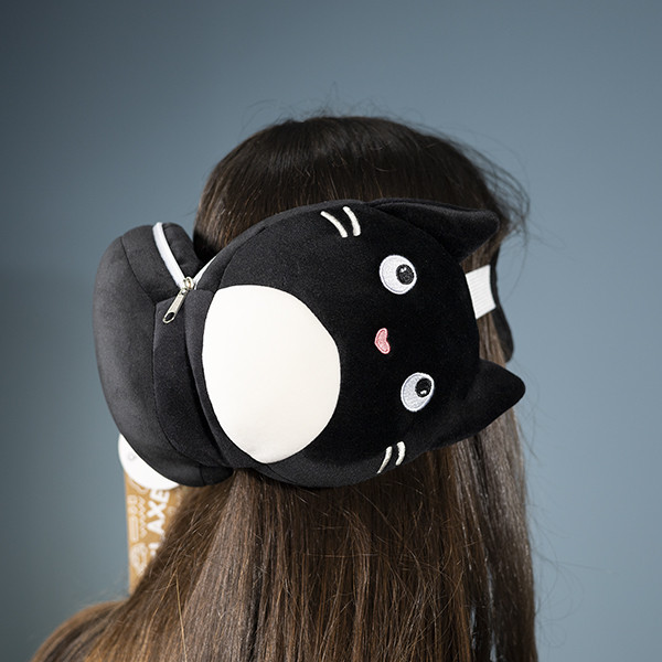 Cat Sleeping Mask and Travel Pillow