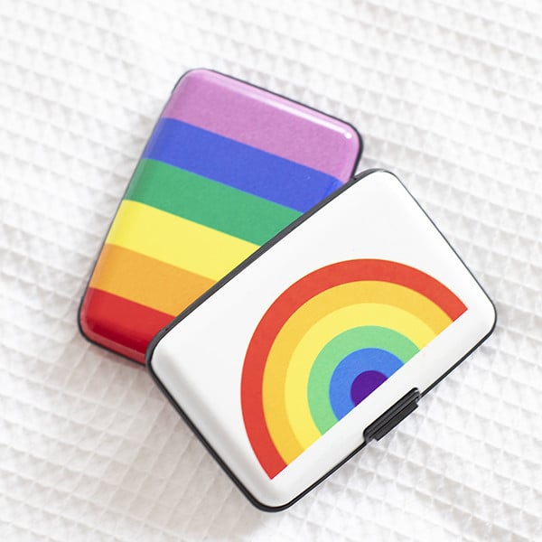 Rainbow Contactless Card Box