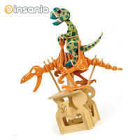 Autómata de Madera 3D Briantasaurus