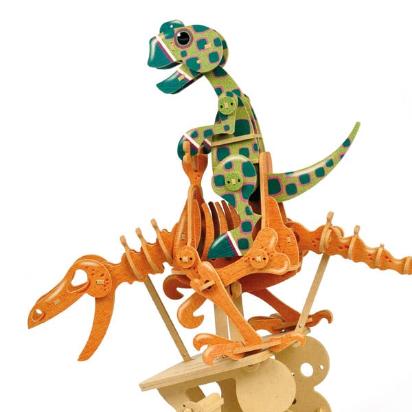 Briantasaurus 3D Wood Automaton