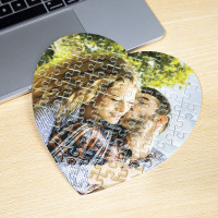 Puzle Corazón con Foto Personalizable