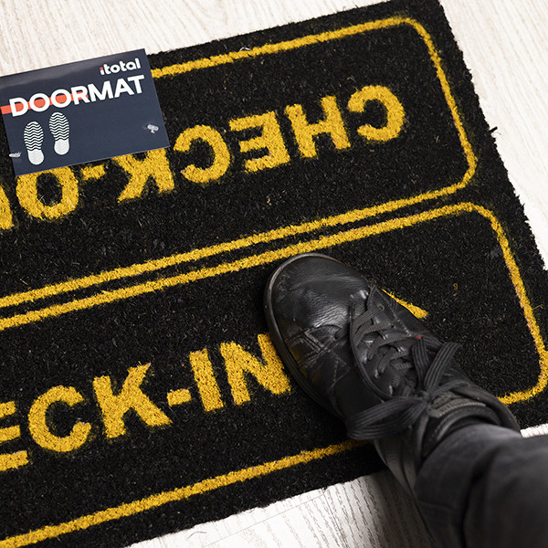 Check-in Check-out Entrance Mat