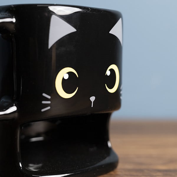 Mug porte-biscuits chat