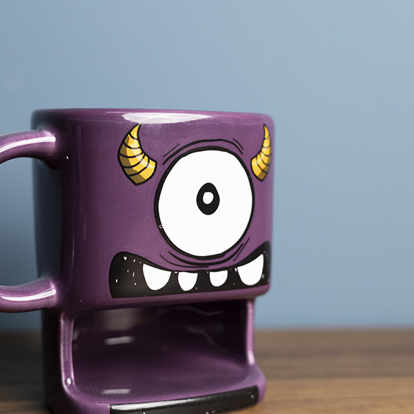 Mug porte-biscuits Monster