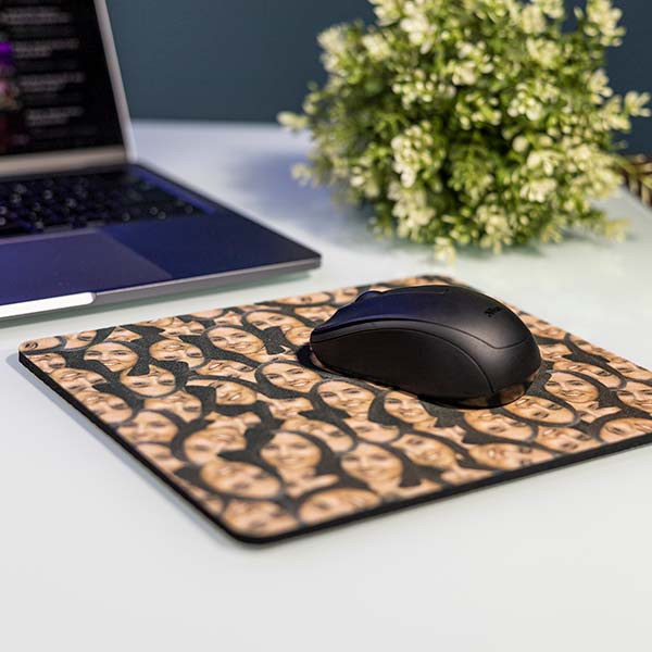Customizable Face Mouse Pad