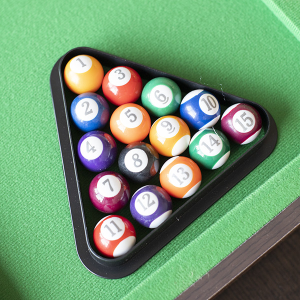Wooden Pool Table 50 cm