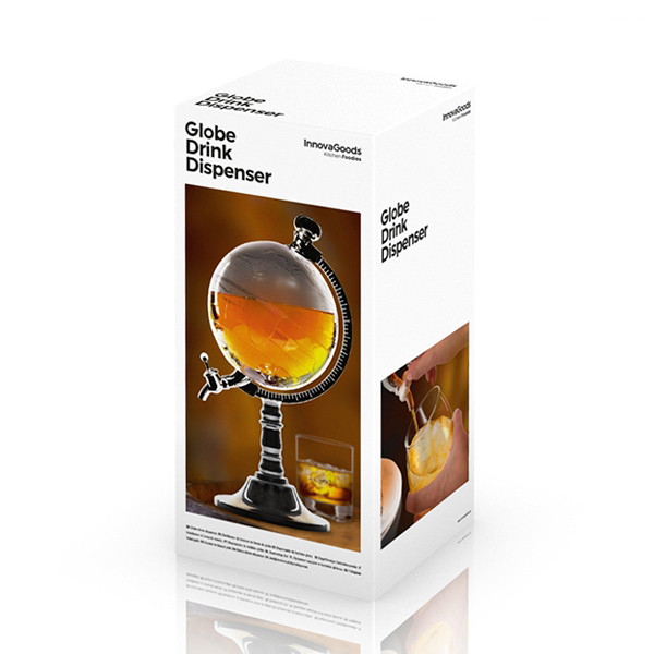 Dispensador de Bebidas Globo Terráqueo