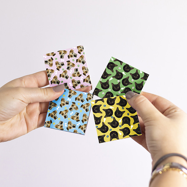 Azulejo com Íman Animais Personalizável