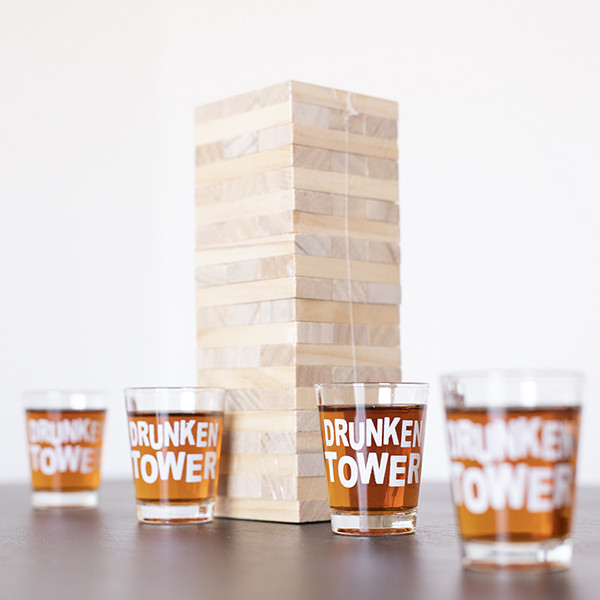 Jeu de blocs en bois Party Tower