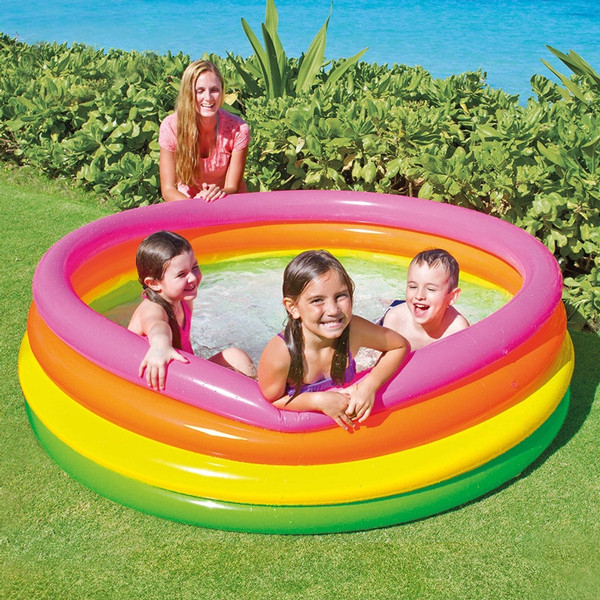 Intex Multicolor Inflatable Pool 168x46 cm