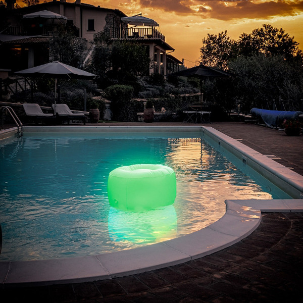 Puff Inflable con LED