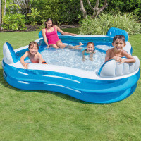 Piscina Insuflável Com Assentos
