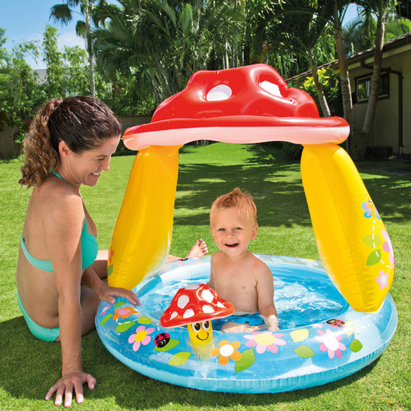 Piscina Inflable en forma de Hongo