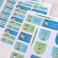 Pirates Back to School Labels Kit