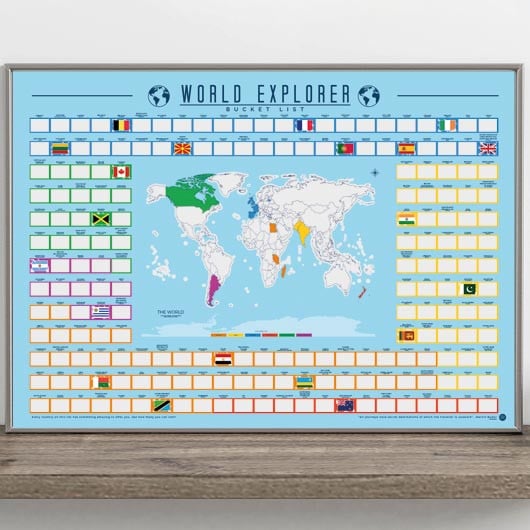 Mapa Raspadinha World Explorer