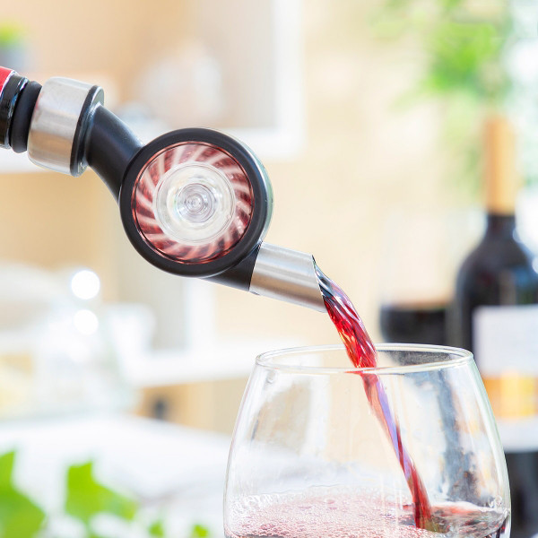 Oxigenador de Vinho com Moinho