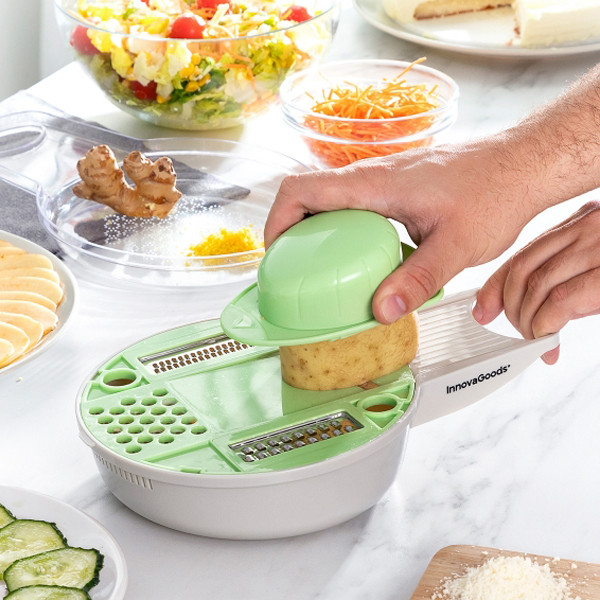 6-in-1 Grater and Cutter with Accessories