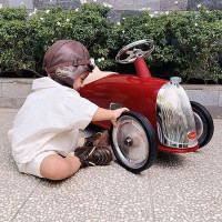 Retro Red Stroller for Children