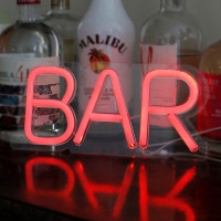 Panneau Neon Bar
