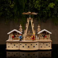 Christmas Market Music Box