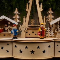 Christmas Market Music Box