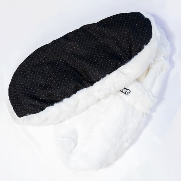 Pantufas de Aquecimento Micro-ondas Hot Feet Branco