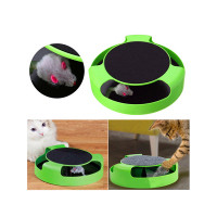 Circle Cat Toy with Mouse
