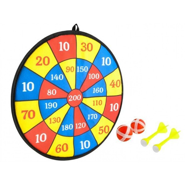 Game with Darts and Velcro Balls