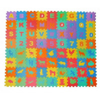 3-in-1 Letter Puzzle Foam Mat (72 Pieces)