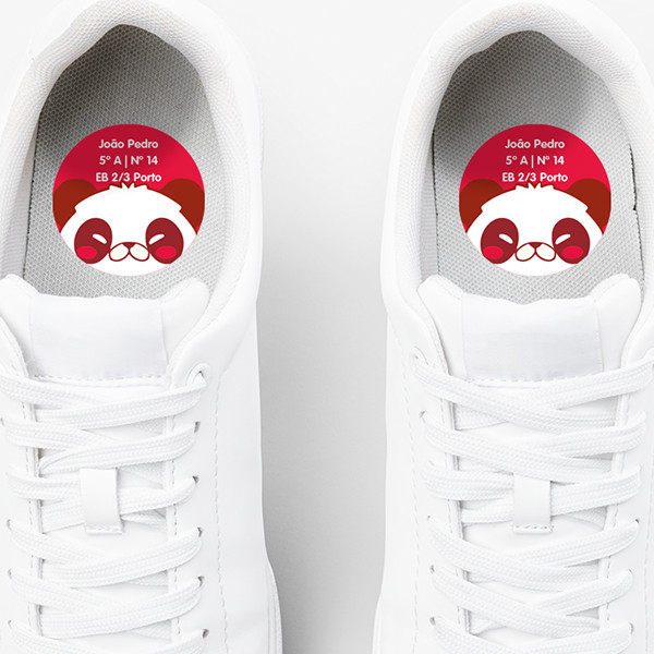 Panda Back to School Labels Kit