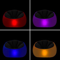 Inflatable Armchair with LED