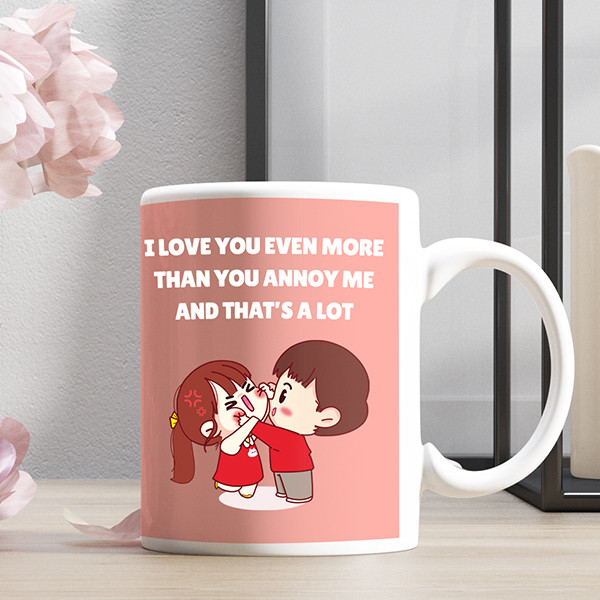 Customizable I love you mug
