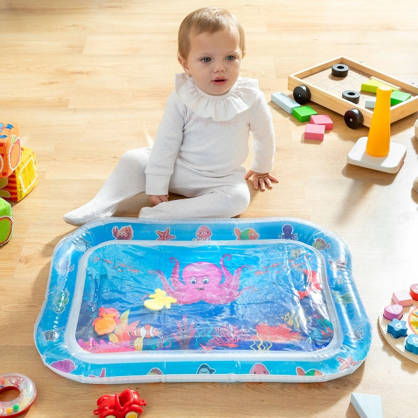 Tapete Sensorial com Água para Bebé