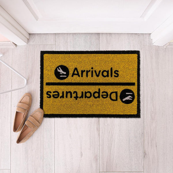 Arrivals and Departures Entrance Mat