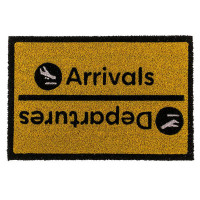 Arrivals and Departures Entrance Mat
