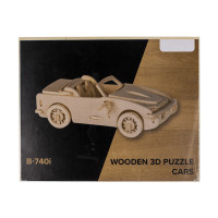 Puzzle de coche de madera en 3D